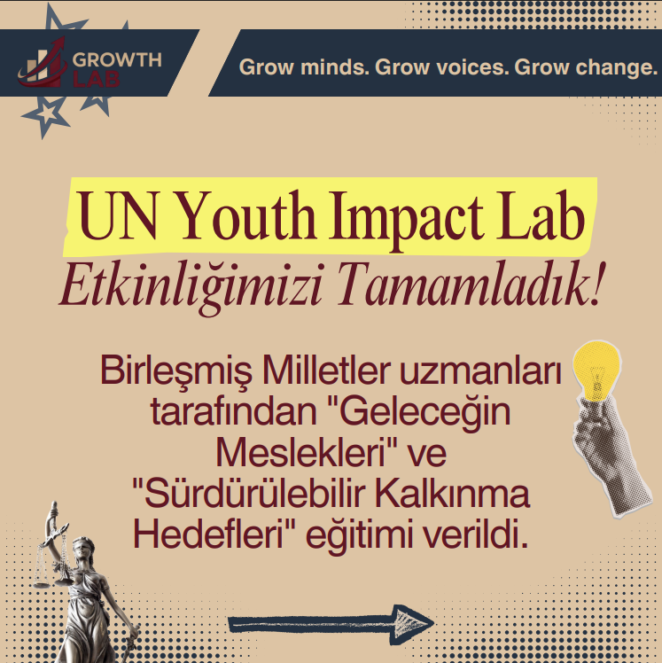 UN Youth Impact Lab etkinliğinden katılımcı ve proje çalışması